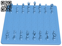 Free STL file ROHR-SCHACH / Chessboard PIPE ♟️・3D printing
