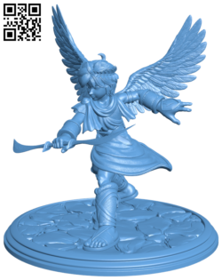 Kid Icarus H006615 file stl free download 3D Model for CNC and 3d printer