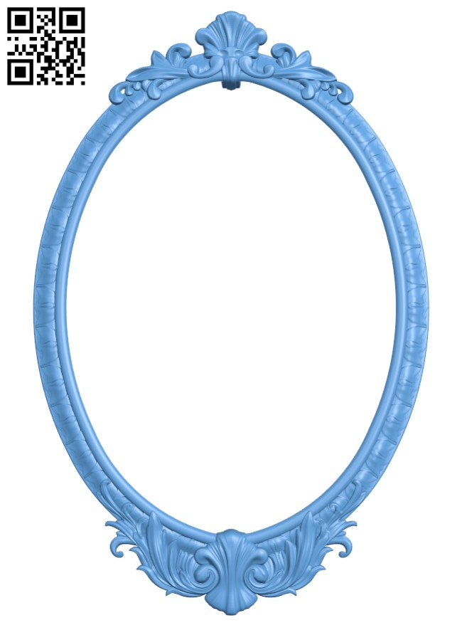 Mirror frame pattern T0000256 download free stl files 3d model for CNC wood carving