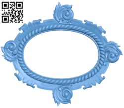 Mirror frame pattern T0000322 download free stl files 3d model for CNC wood carving