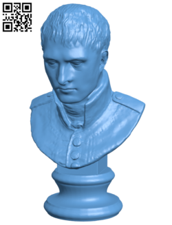 Napoleon Bonaparte H006512 file stl free download 3D Model for CNC and 3d printer