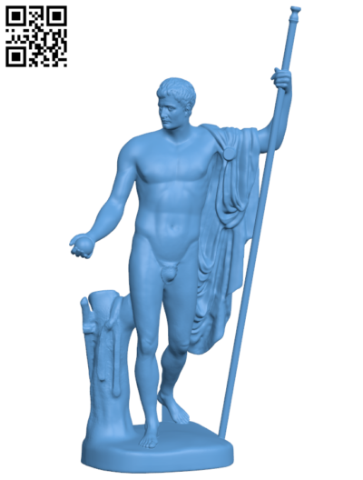 Napoleon as Mars H006205 file stl free download 3D Model for CNC and 3d printer