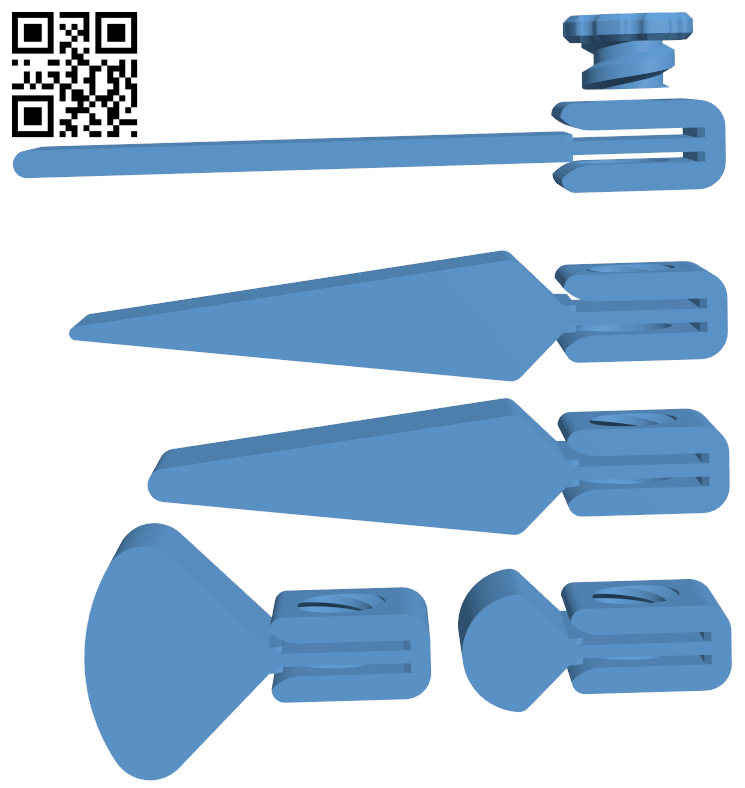 Free STL file Silicone finishing tool set 🏠・Model to download and 3D  print・Cults
