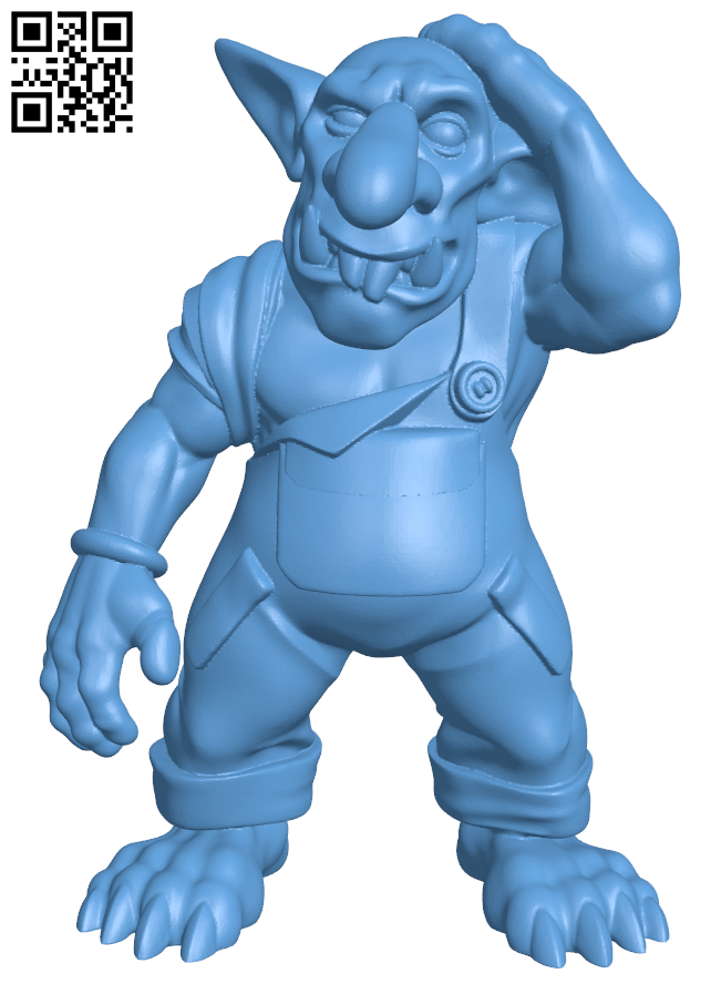 Snotling Lineman H006336 file stl free download 3D Model for CNC and 3d printer