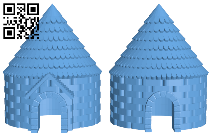 Trullo - Puglia, Italy H006583 file stl free download 3D Model for CNC and 3d printer