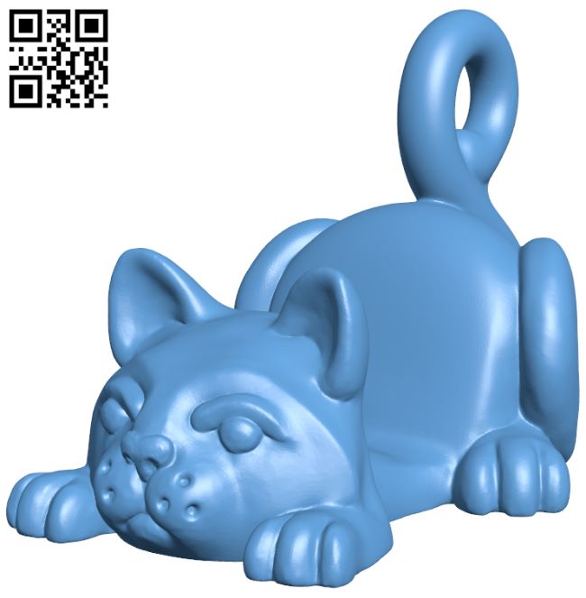 3D file Pop-Up Cat Key Holder 🐱・3D printing template to download・Cults