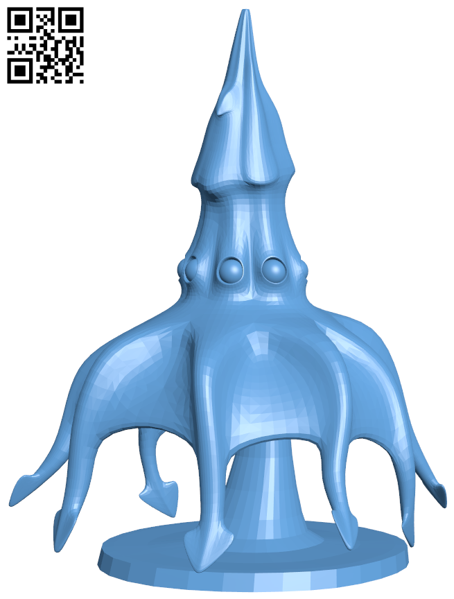 Darkmantle H006724 file stl free download 3D Model for CNC and 3d printer