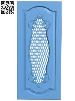 Door frame pattern T0000669 download free stl files 3d model for CNC wood carving