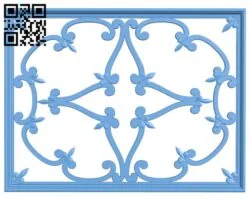 Door pattern T0000721 download free stl files 3d model for CNC wood carving