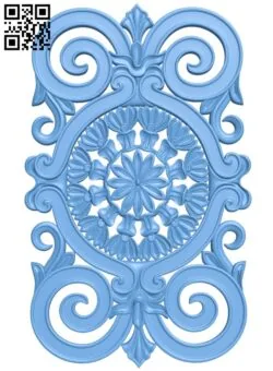 Door pattern T0000723 download free stl files 3d model for CNC wood carving