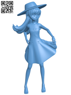 Shinobu Oshino H006791 file stl free download 3D Model for CNC and 3d printer