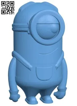 Stuart – Minion Movie H007496 file stl free download 3D Model for CNC and 3d printer