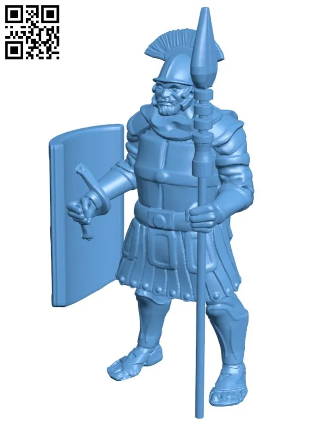 Dominations - Praetorian Guard H008083 file stl free download 3D Model for CNC and 3d printer