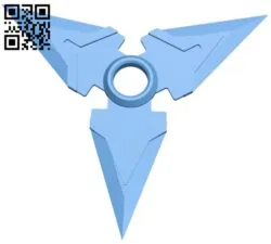 Genji Shuriken Ninja Overwatch H008046 file stl free download 3D Model for CNC and 3d printer