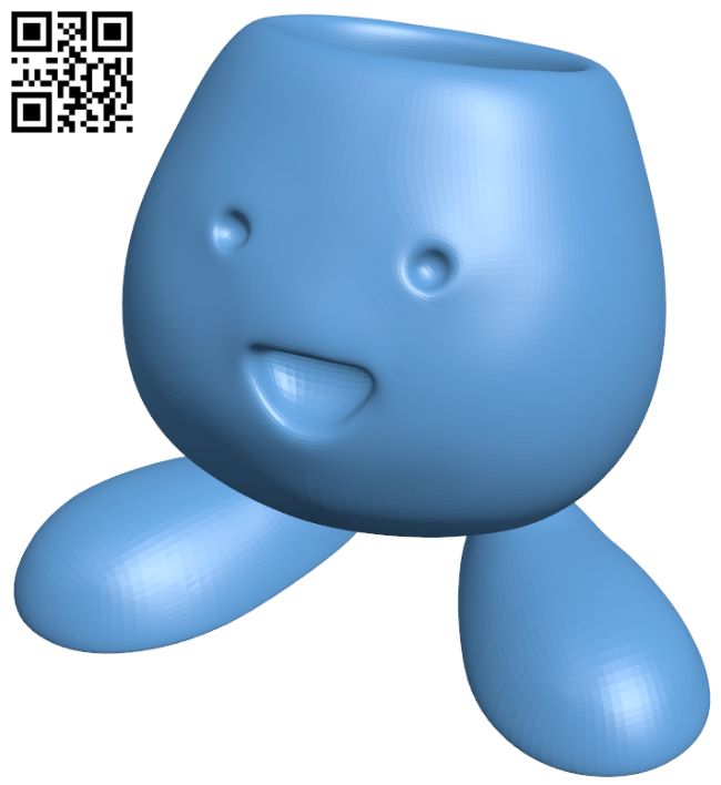 Oddish H008147 file stl free download 3D Model for CNC and 3d printer