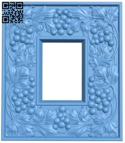 Door frame pattern T0001321 download free stl files 3d model for CNC wood carving