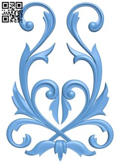 Pattern decor design T0001216 download free stl files 3d model for CNC wood carving