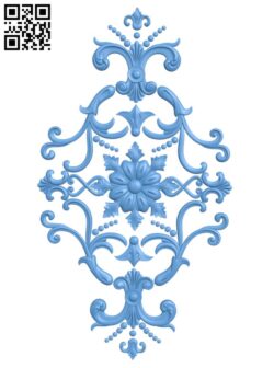 Pattern decor design T0001230 download free stl files 3d model for CNC wood carving