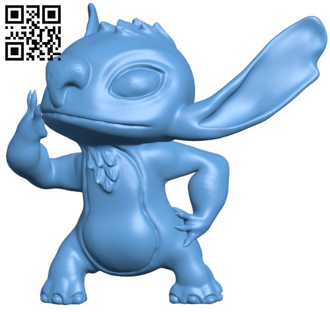 STL file Funko Style Stitch 🎲・3D printer model to download・Cults
