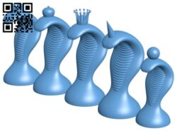 Free STL file Chess set ♟️・Template to download and 3D print・Cults