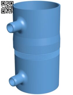 Customizable rain collector H009536 file stl free download 3D Model for CNC and 3d printer