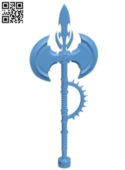 Monster hunter weapon H009822 file stl free download 3D Model for CNC and 3d printer