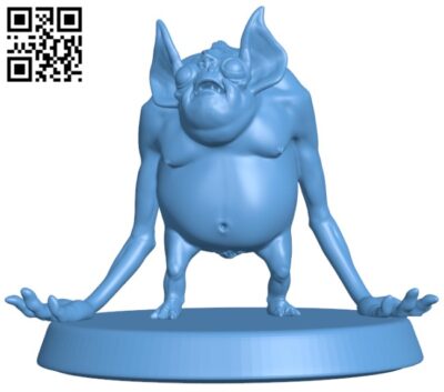 Imp Goblin H010225 file stl free download 3D Model for CNC and 3d printer