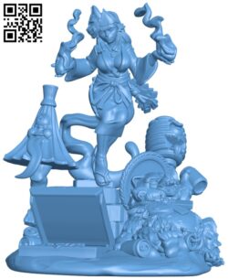 Yashahime Yokai Party H010049 file stl free download 3D Model for CNC and 3d printer