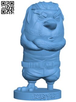 Carter – Angry birds H010438 file stl free download 3D Model for CNC and 3d printer