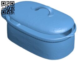 Casserole dish H010439 file stl free download 3D Model for CNC and 3d printer