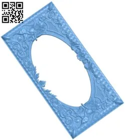 Door frame pattern T0002771 download free stl files 3d model for CNC wood carving