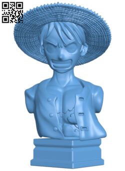 Luffy – One Piece H010670 file stl free download 3D Model for CNC and 3d printer