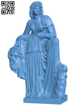 Melpomene H010690 file stl free download 3D Model for CNC and 3d printer