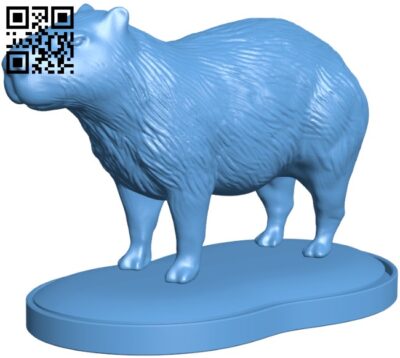 Split Capybara H010740 file stl free download 3D Model for CNC and 3d printer