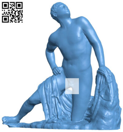 Statue of Niobe's Son H010742 file stl free download 3D Model for CNC and 3d printer