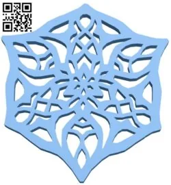 Mandala earrings H011389 file stl free download 3D Model for CNC and 3d printer