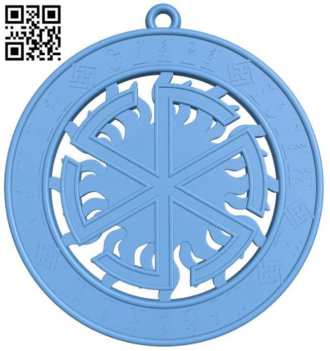 Amulet Gromovik T0004622 download free stl files 3d model for CNC wood carving