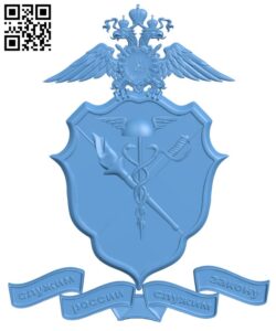 Coat of arms T0004591 download free stl files 3d model for CNC wood carving