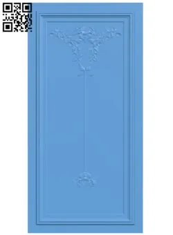 Door frame pattern T0004392 download free stl files 3d model for CNC wood carving