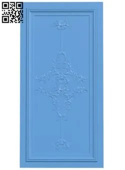 Door frame pattern T0004395 download free stl files 3d model for CNC wood carving