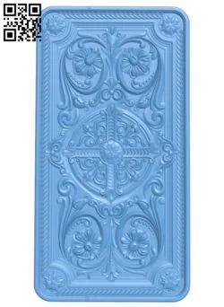 Door frame pattern T0004427 download free stl files 3d model for CNC wood carving