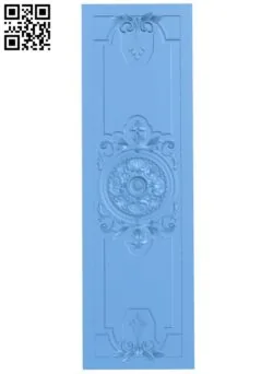 Door frame pattern T0004634 download free stl files 3d model for CNC wood carving