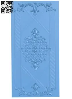 Door frame pattern T0004639 download free stl files 3d model for CNC wood carving