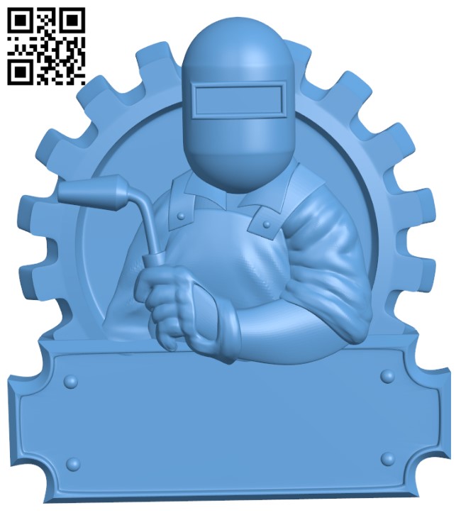 Welder T0004740 download free stl files 3d model for CNC wood carving