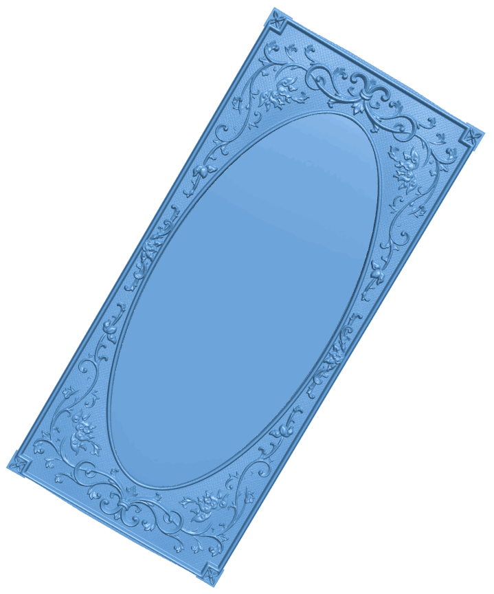 Door frame pattern T0005223 download free stl files 3d model for CNC wood carving