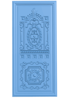 Door frame pattern T0005227 download free stl files 3d model for CNC wood carving