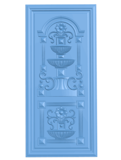 Door frame pattern T0005228 download free stl files 3d model for CNC wood carving