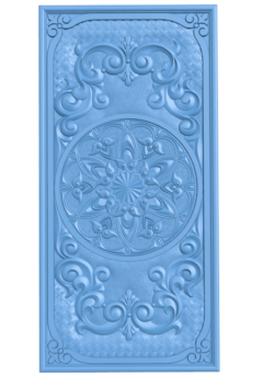 Door frame pattern T0005230 download free stl files 3d model for CNC wood carving