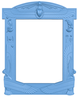 Picture frame or mirror T0005248 download free stl files 3d model for CNC wood carving