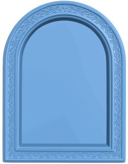 Picture frame or mirror T0005252 download free stl files 3d model for CNC wood carving